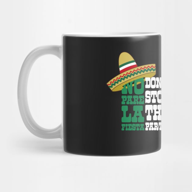 Cinco De Mayo May 5 Mexican Flag Celebration T-Shirt by vo_maria